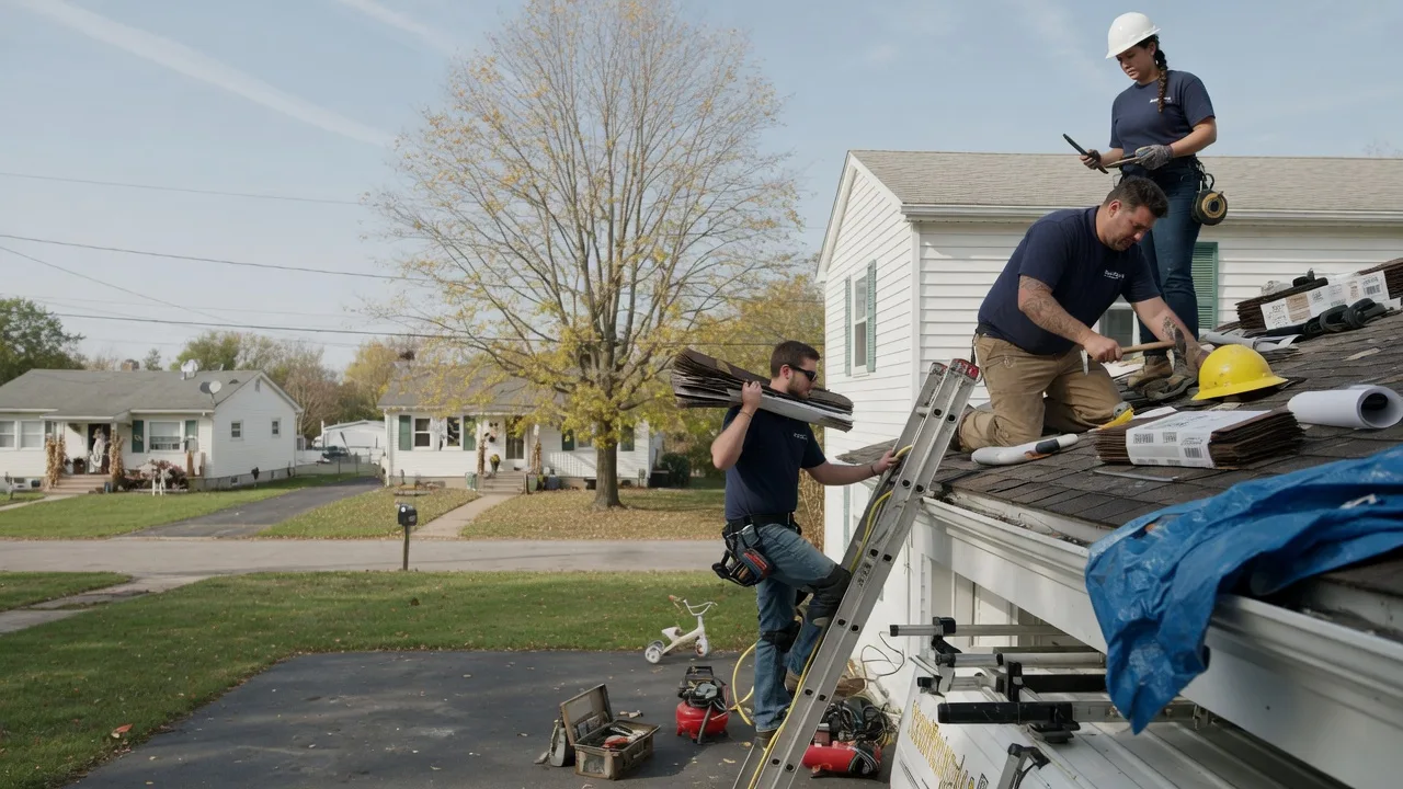 Local Roofing Contractors in Nokomis, IL near me